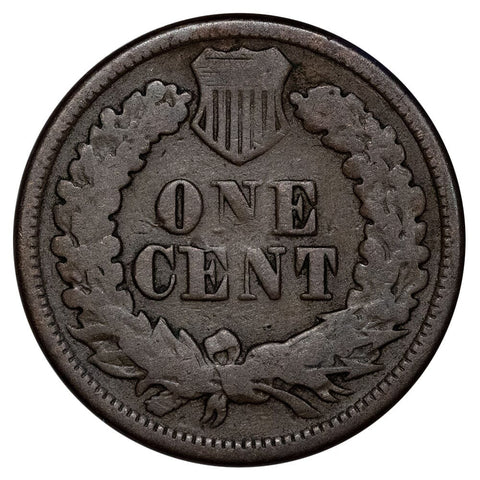 Key-Date 1877 Indian Head Cent - Good