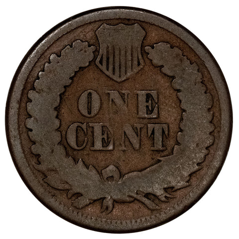 Key-Date 1877 Indian Head Cent - AG/Good