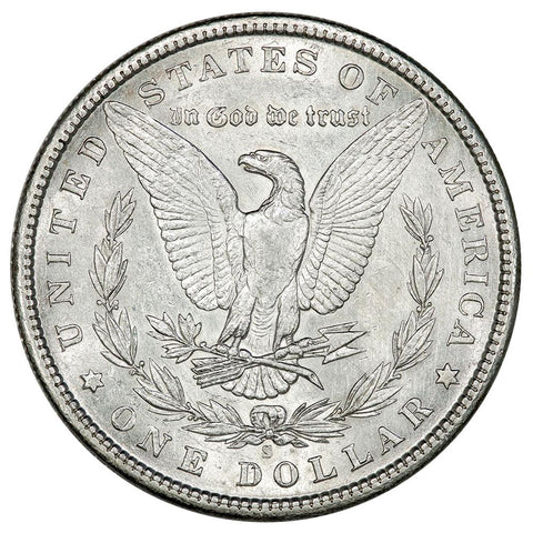 1887-S Morgan Dollar - Choice About Uncirculated