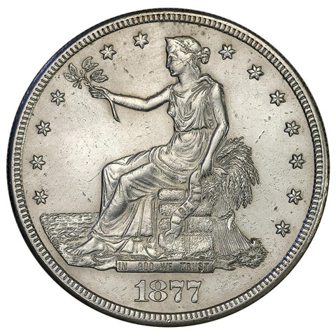 1877-S Trade Dollar - Choice About Uncirculated