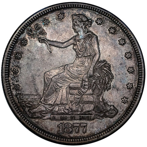 1877-S Trade Dollar - About Uncirculated