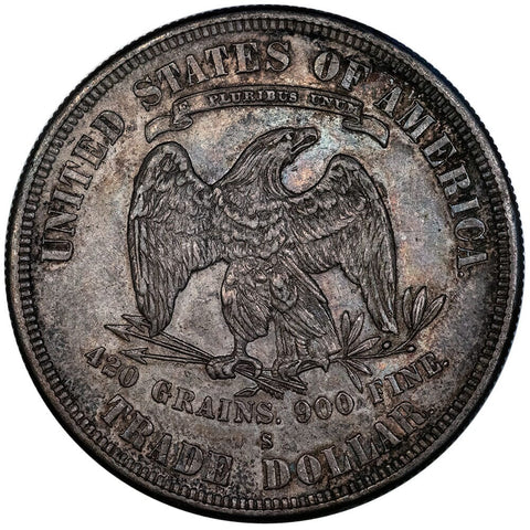 1877-S Trade Dollar - About Uncirculated