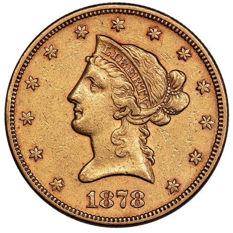 1878 $10 Liberty Gold Eagle - Extremely Fine
