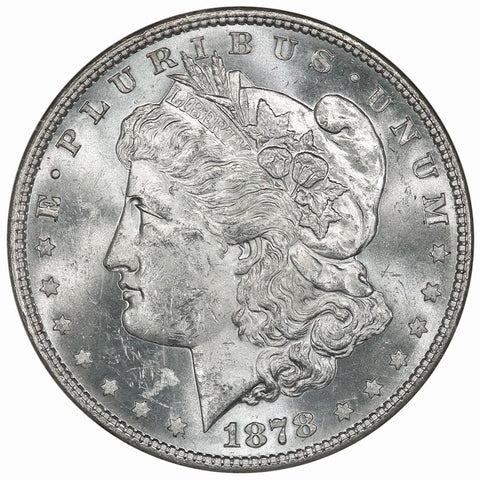1878 7TF R.78 Morgan Dollar - NGC MS 61 - VAM-82