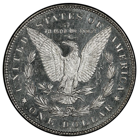 1878 7TF Long Nock Morgan Dollar VAM-80  - Brilliant Uncirculated Prooflike
