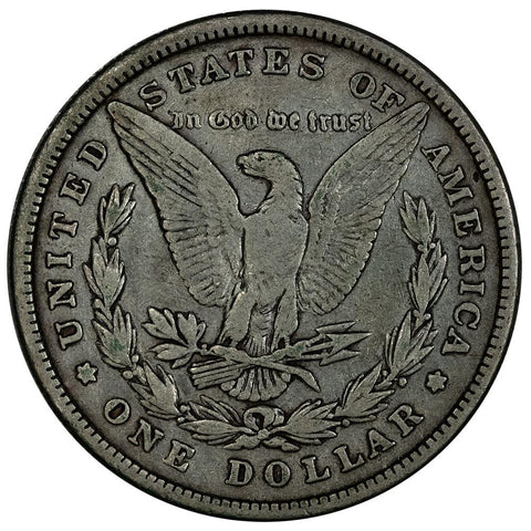 1878 8 Tailfeather Morgan Dollar - Fine
