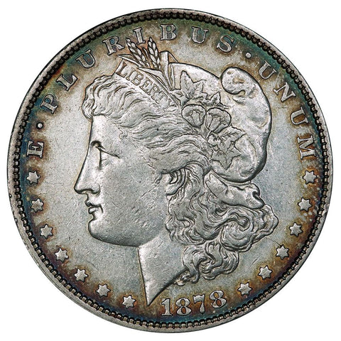 1878 8 Tail Feather Morgan Dollar - Extremely Fine