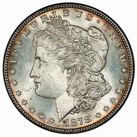 1878 7/8 TF Morgan Dollar VAM-31 7/0TF - Choice Uncirculated