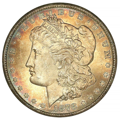 1878-CC Morgan Dollar VAM-27 - Choice Brilliant Uncirculated