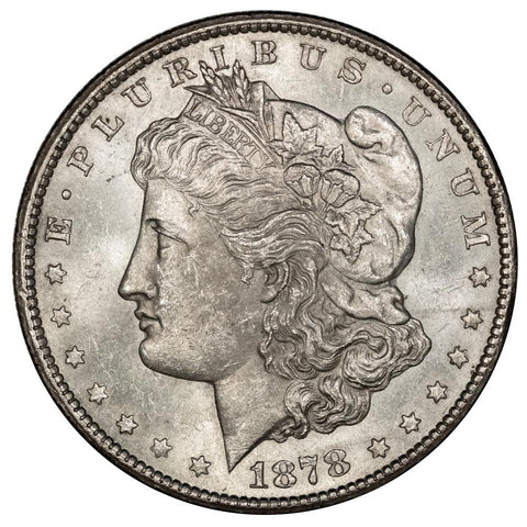1878-CC Morgan Dollar - Choice About Uncirculated - Carson City