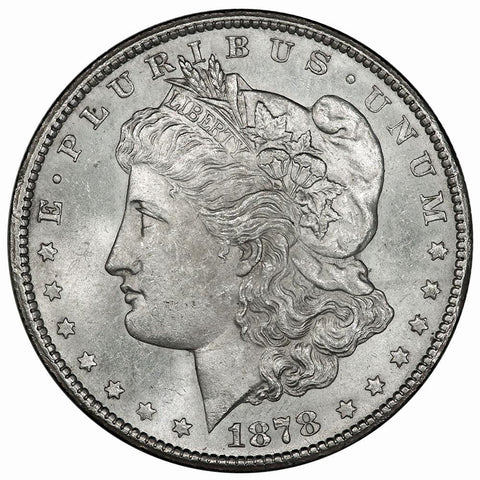 1878-CC Morgan Dollar - First Year of Issue/Carson City - Choice AU
