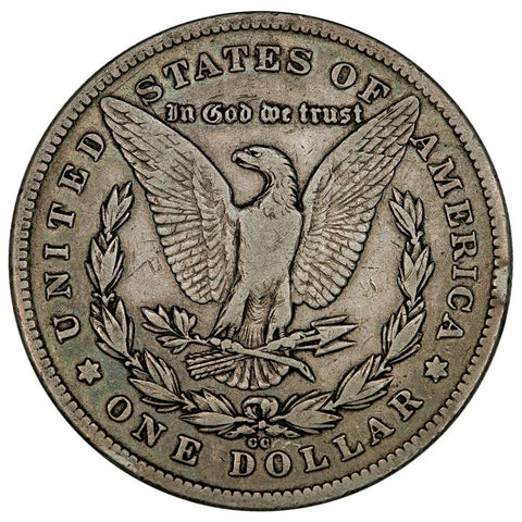 1878-CC Morgan Dollar - Very Fine - Carson City First Year Morgan