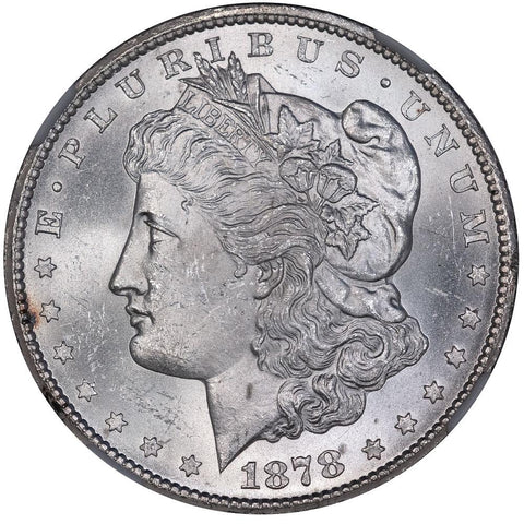 1878-CC Morgan Dollar VAM-9 - NGC MS 63 - Choice Uncirculated