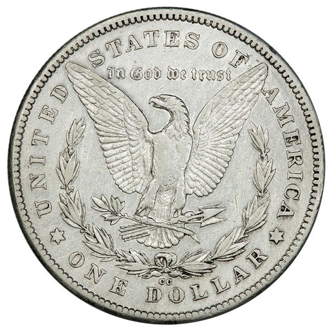 1878-CC Morgan Dollar - VF Details - Carson City First Year Morgan