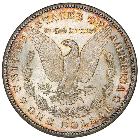 1878-CC Morgan Dollar - Gorgeous Choice Toned Uncirculated