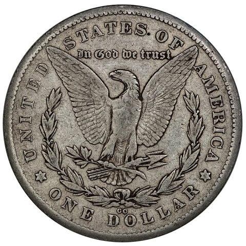 1878-CC Morgan Dollar - Very Fine - Carson City First Year Morgan