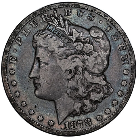 1878-CC Morgan Dollar - Carson City - Very Good+ Details