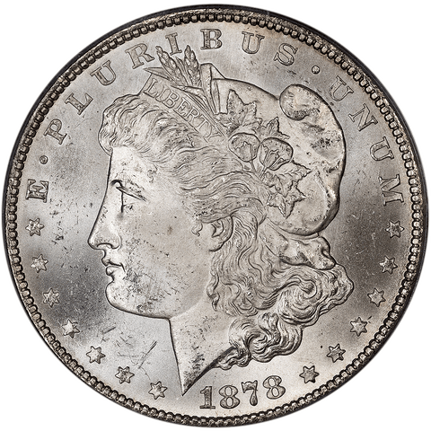 1878-CC Morgan Dollar - PCGS MS 64 - Near Gem