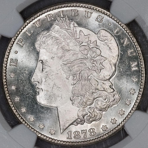 1878-S Morgan Dollar - NGC MS 63