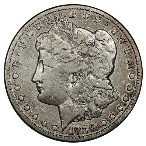 1879-CC Morgan Dollar, Capped - Fine