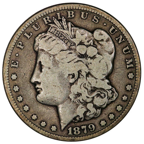 1879-CC Morgan Dollar (Clear) - Fine