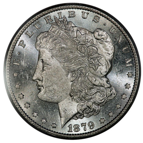 1879-S Morgan Dollar - ICG MS 63 - Choice Brilliant Uncirculated