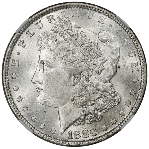 1880 Morgan Dollar - NGC MS 62 - Great Northwest Collection