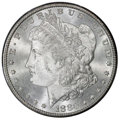 1880-S Morgan Dollar - PCGS MS 64 - Choice Brilliant Uncirculated