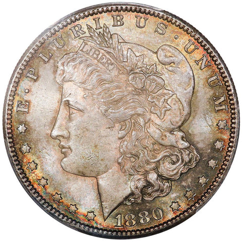 1880-S Morgan Dollar - PCGS MS 65 - Gem Brilliant Uncirculated