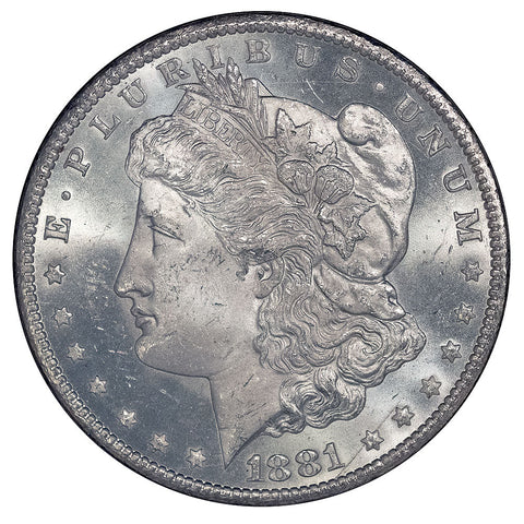 GSA 1881-CC Morgan Dollar, Choice Brilliant Uncirculated, Includes Box/Cert