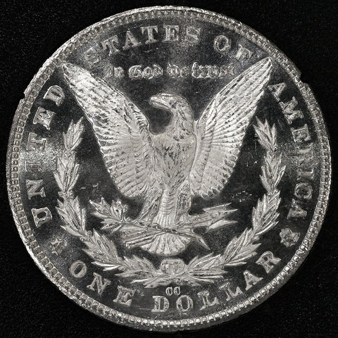 1881-CC Morgan Dollar VAM-2 in GSA, Choice BU Prooflike, Includes Box/Cert