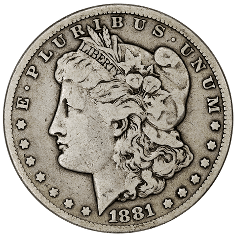 1881-CC Morgan Dollar - Nice Fine - Carson City