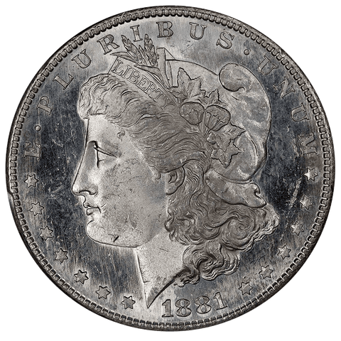 Prooflike 1881-S Morgan Dollar - PCGS MS 62 PL