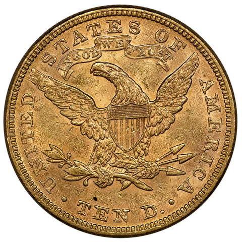 1882 $10 Liberty Gold Eagle - About Uncirculated+