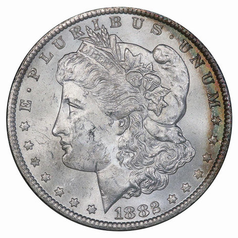 1882-CC Morgan Dollar in GSA, Brilliant Uncirculated, In Original Box
