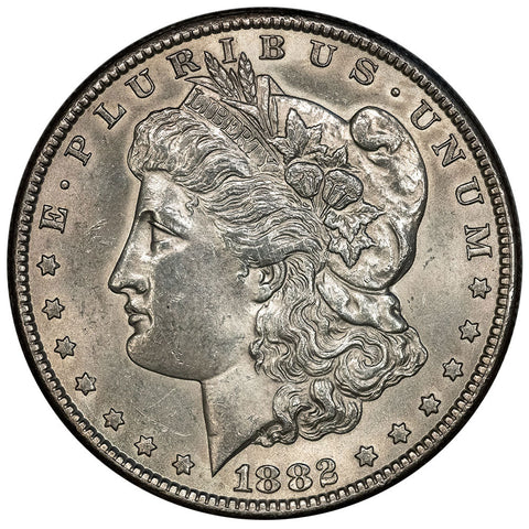 1882-CC Morgan Dollar - About Uncirculated+