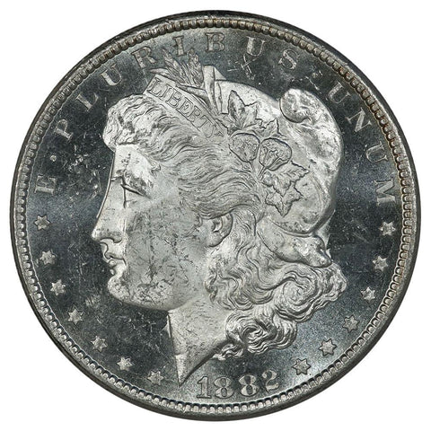 1882-CC Morgan Dollar - Choice Brilliant Uncirculated Prooflike