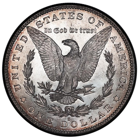 Pretty 1882-S Morgan Dollar - Choice Toned Uncirculated+