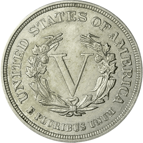 1883 "No Cents" Liberty V Nickels - Borderline Uncirculated