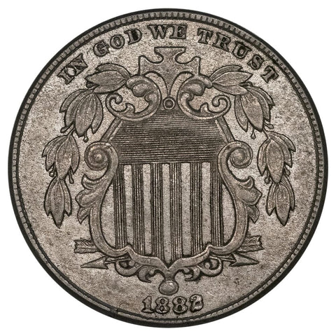 1882 Shield Nickel - Extremely Fine+