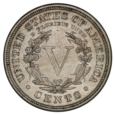 1883 With Cents Liberty V Nickel - PQ Brilliant Uncirculated