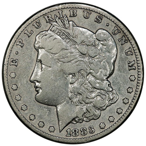 1883-CC Morgan Dollar - Fine - Carson City