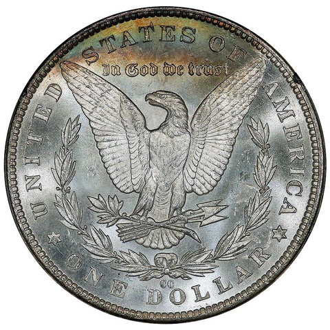 1883-CC Morgan Dollar VAM-5C in GSA, Choice Brilliant Uncirculated, Includes Box/Cert