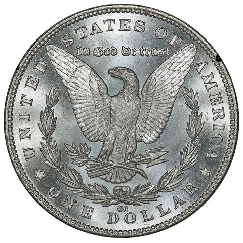 1883-CC Morgan Dollar VAM-8 in GSA, Choice Brilliant Uncirculated, Includes Box/Cert