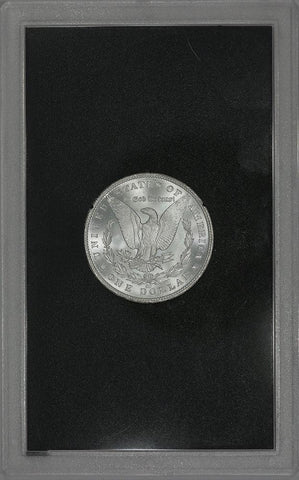 1883-CC Morgan Dollar VAM-5B in GSA, Choice Brilliant Uncirculated, Includes Box/Cert