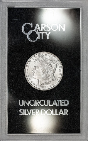 1883-CC Morgan Dollar - Carson City GSA - Brilliant Uncirculated w/ Box & CoA