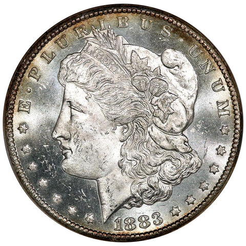 1883-CC Morgan Dollar - ANACS MS 63 PL - Choice Brilliant Uncirculated