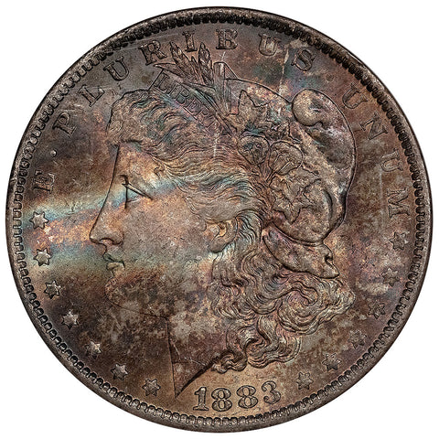 1883-O Morgan Dollars - NGC MS 64 - Choice Toned Uncirculated