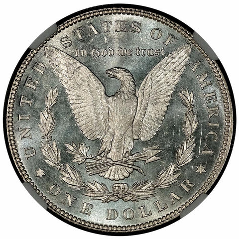 1884 Morgan Dollar Large Dot Top-100 VAM-3 - NGC MS 62 PL