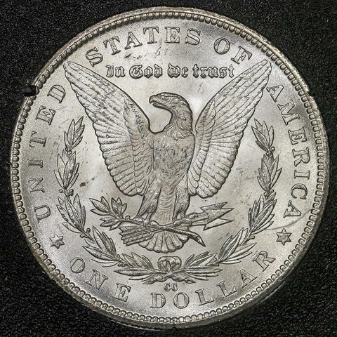 1884-CC Morgan Dollar in GSA, Choice Brilliant Uncirculated, Includes Box/Cert